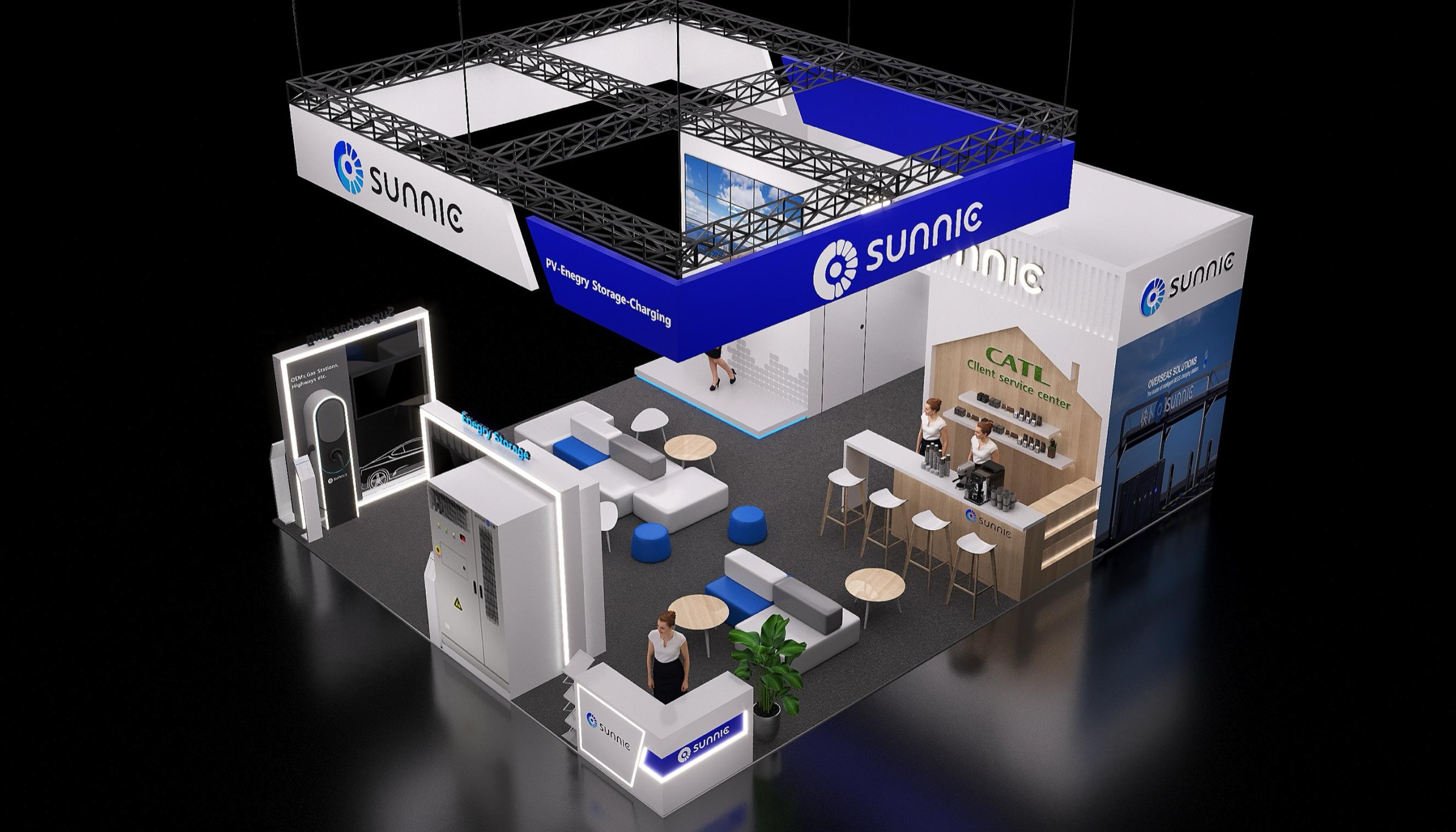 Sunnic energy exhibition system